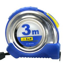 Ruletė S&R 421603016, 3m 16mm