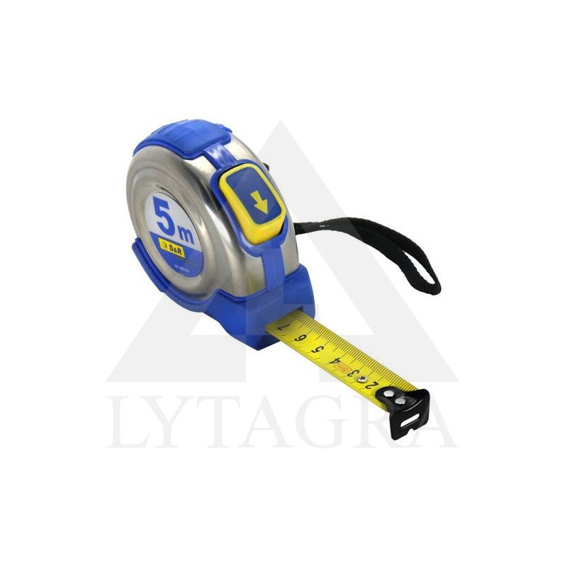Ruletė S&R 421605019, 5m 19mm