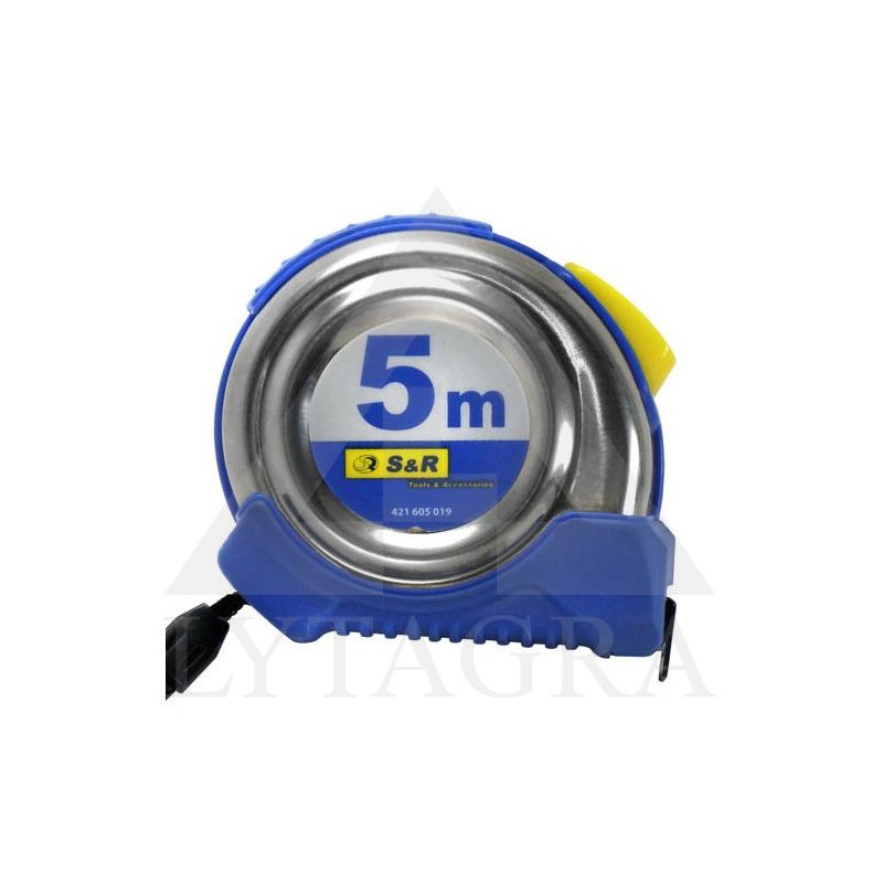 Ruletė S&R 421605019, 5m 19mm