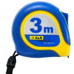 Ruletė S&R 421403016, 3m 16mm