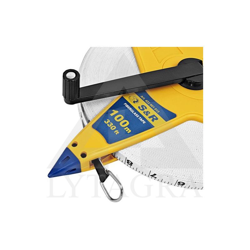 Ruletė S&R 422901013, 100m 13mm