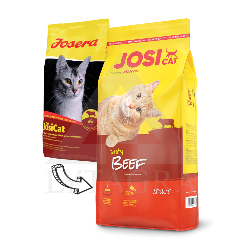Ėdalas  katėms Josicat Tasty su jautiena10 kg JOS0280