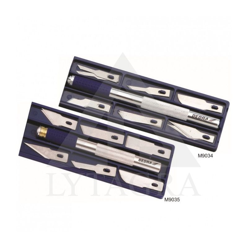 PEILIUKAS MODELIUOTOJO 9MM 12 AŠMENŲ DEDRA M9035