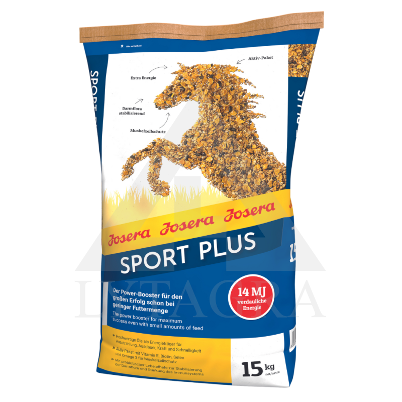 Pašaras žirgams Sport Plus 15 kg JOS0545