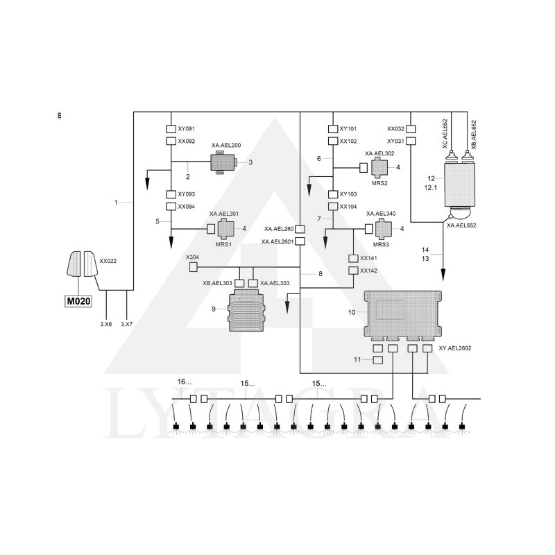 NL1715 AMASWITCH LAIDAS 7 JUNGTYS