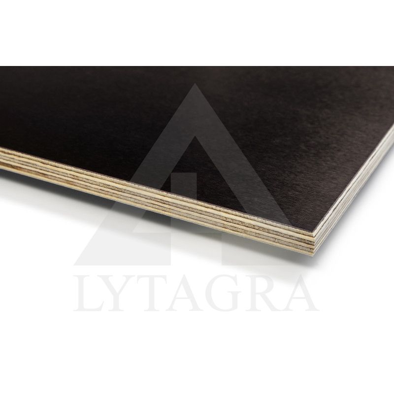 Drëgmei atspari fanera DR ATS FAN 1250X2500 9MM F/FI grey/d.br.