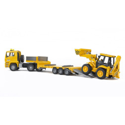 Bruder sunkvežimis su JCB ekskavatoriumi 02776