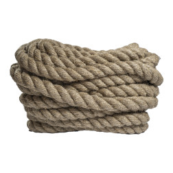 Lininė virvė 12 mm-20m.sukta  (1,80 kg)