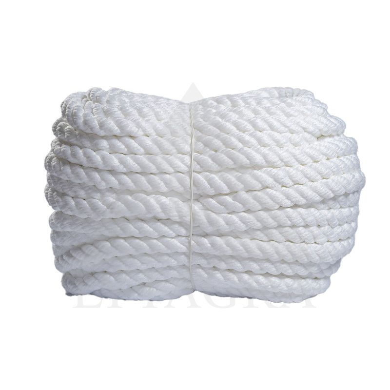 Poliamidinė virvė 6 mm-20m.sukta (0,40 kg)