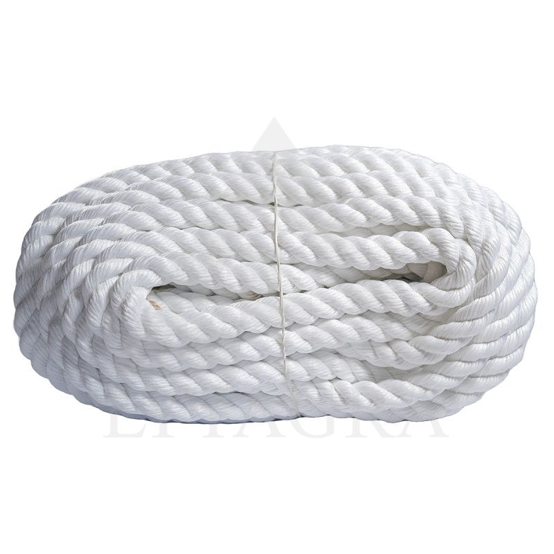 Poliamidinė virvė 10 mm-30m.sukta (1,50 kg)