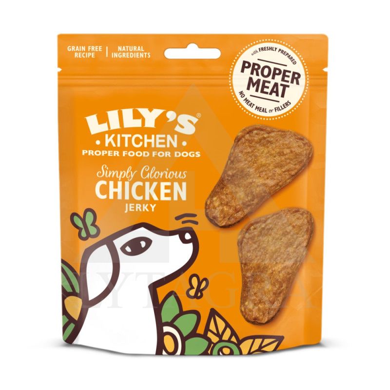 Skanėstai šunims Lily’s Kitchen vištienos pėdutės su vištienos mėsa ANIDTSCJ70