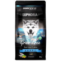 Ėdalas jauniems šunims Euphoria begrūdis 2 kg EGRF-0884