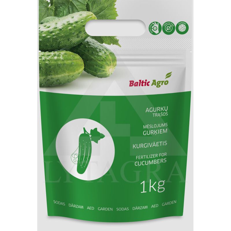 AGURKŲ TRĄŠOS 1KG CUCUMBERS.F.1KG
