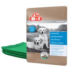 8IN 1 Vienkartinės palutės 57 x 56 cm (30 vnt) žolės kvapo 661695