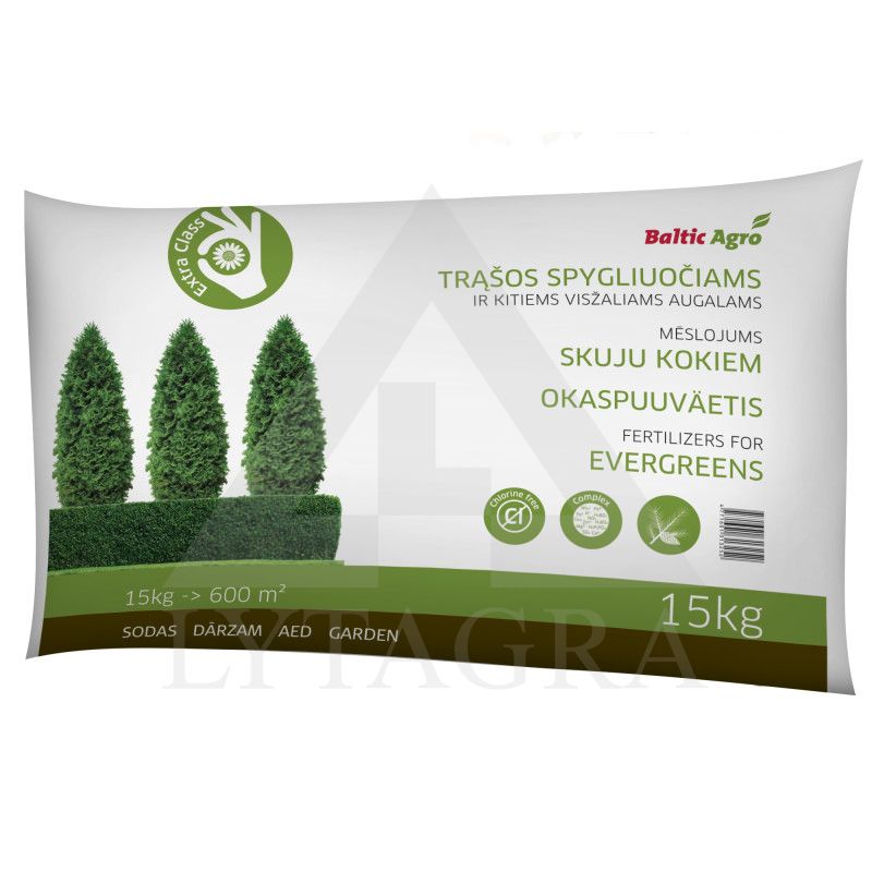 EVERGREENSFERT.15 SPYGLIUOČIŲ TRĄŠOS 15KG