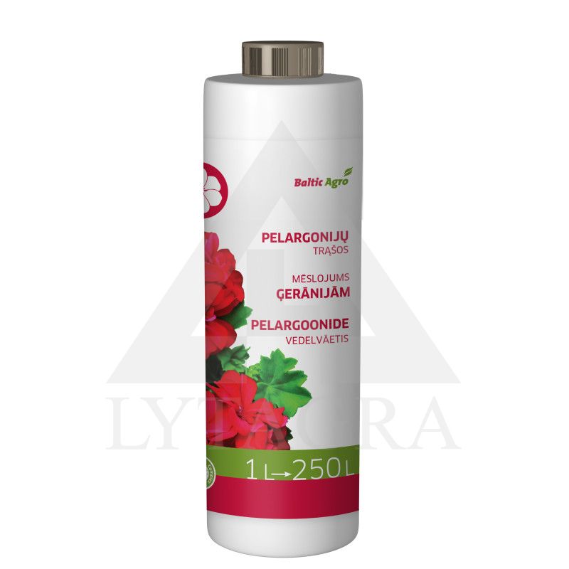 PELARGONIUM.1L TRĄŠOS PELARGONIJOMS KONCENTR. 1L