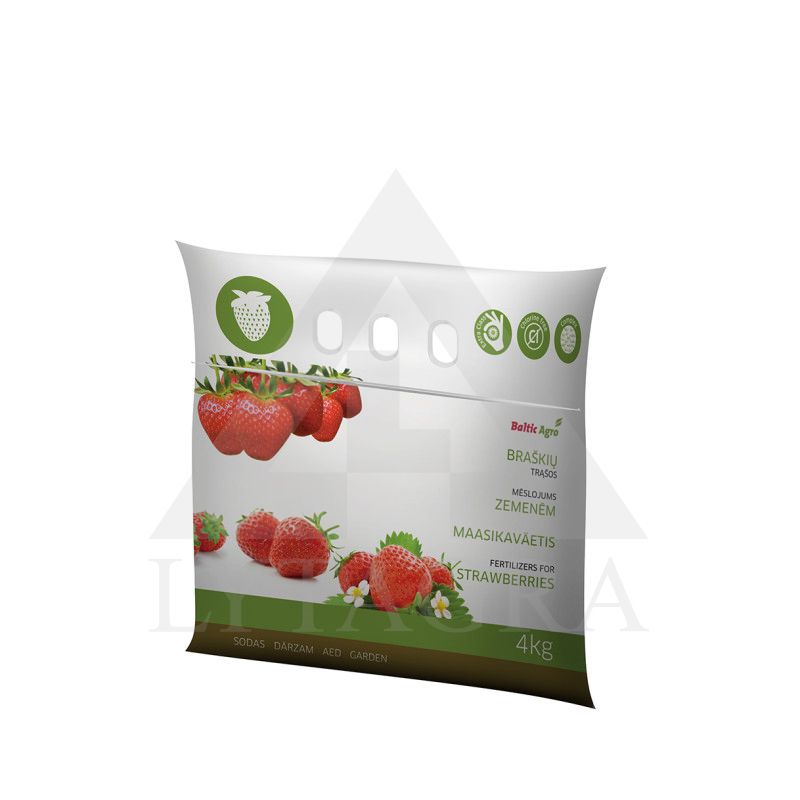 STRAWBERRIES.4KG TRĄŠOS BRAŠKĖMS 4KG