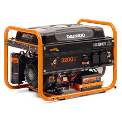 Dvigubo kuro (benzinas +dujos) generatorius 3.2 kW Daewoo GDA 3500DFE
