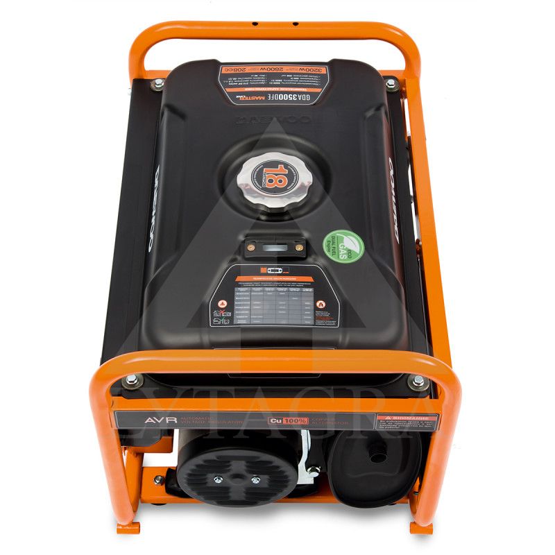 Dvigubo kuro (benzinas +dujos) generatorius 3.2 kW Daewoo GDA 3500DFE