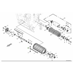 900001910 NERŪD.PLIENO VARŽTAS M8X20