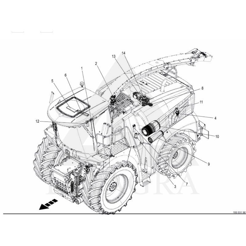 270259780 HIDRAULIKOS FILTRAS elementas
