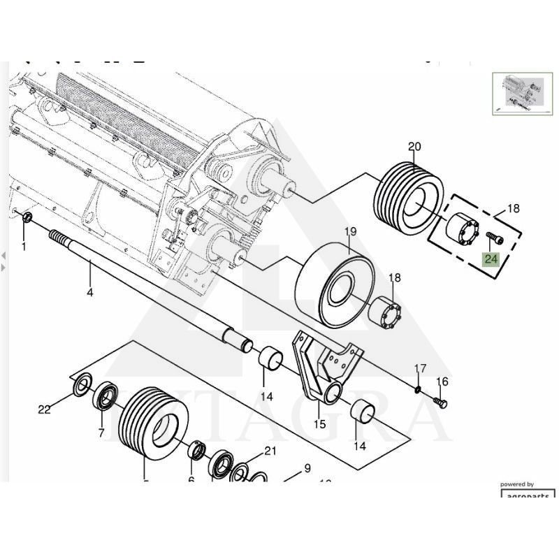 9016700 VARŽTAS M8X60