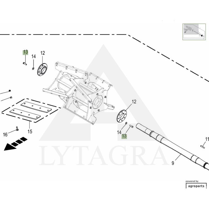 9006580 VARŽTAS M12X40