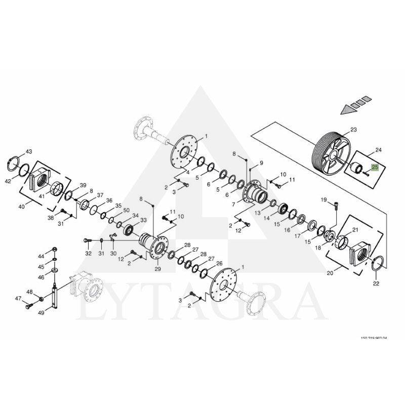 900001350 VARŽTAS M10X70