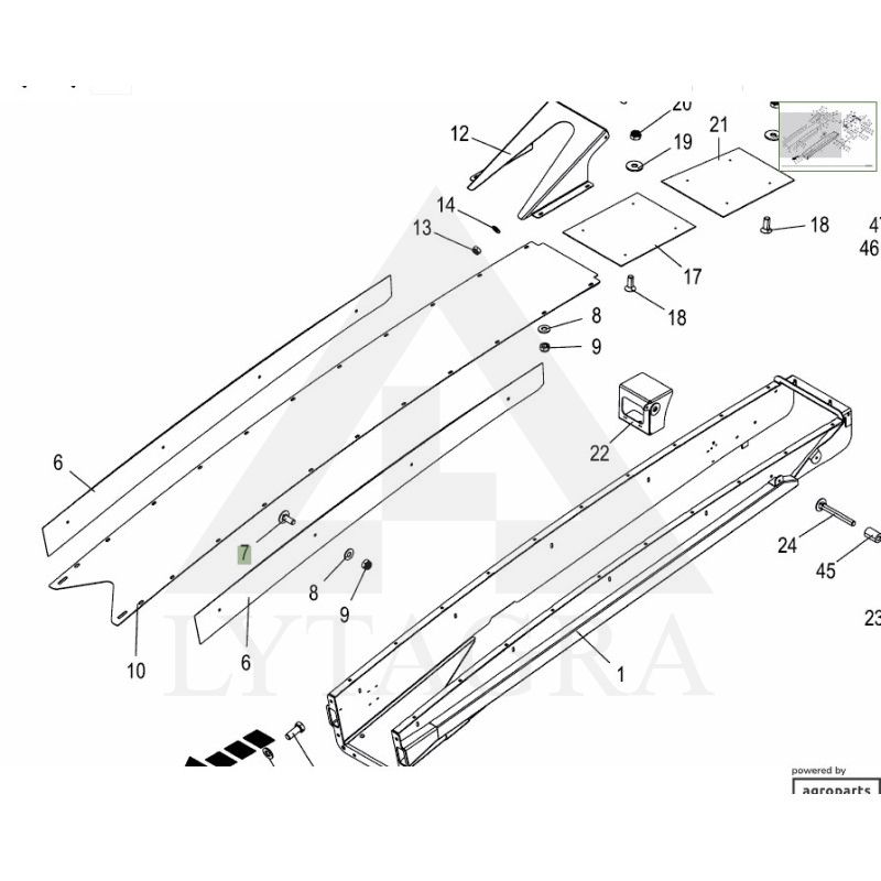 9049512 VARŽTAS M8X20