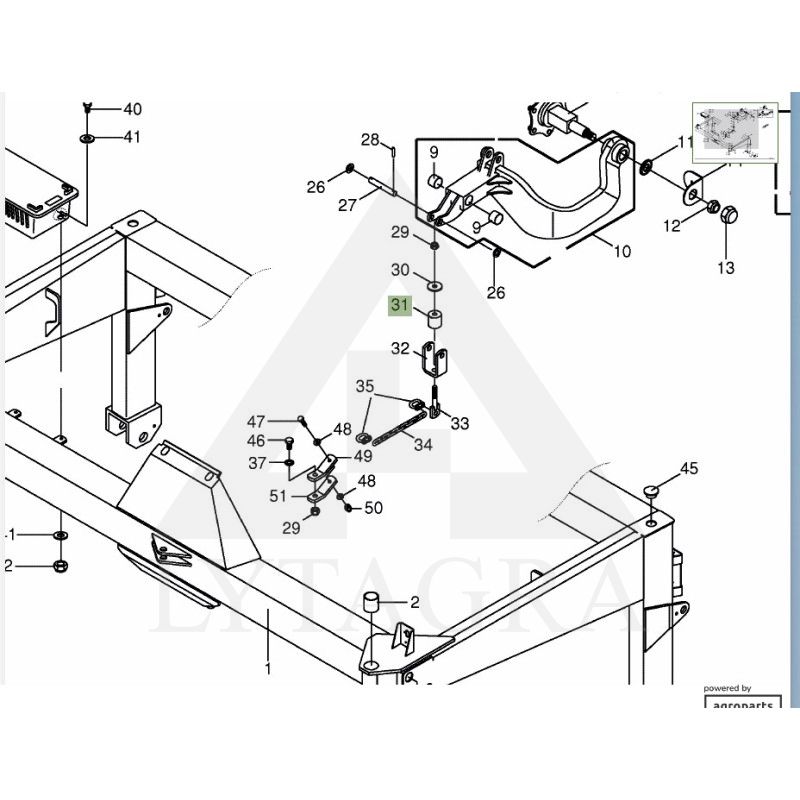 270045520 ATRAMINĖ GUMA 50X17X50