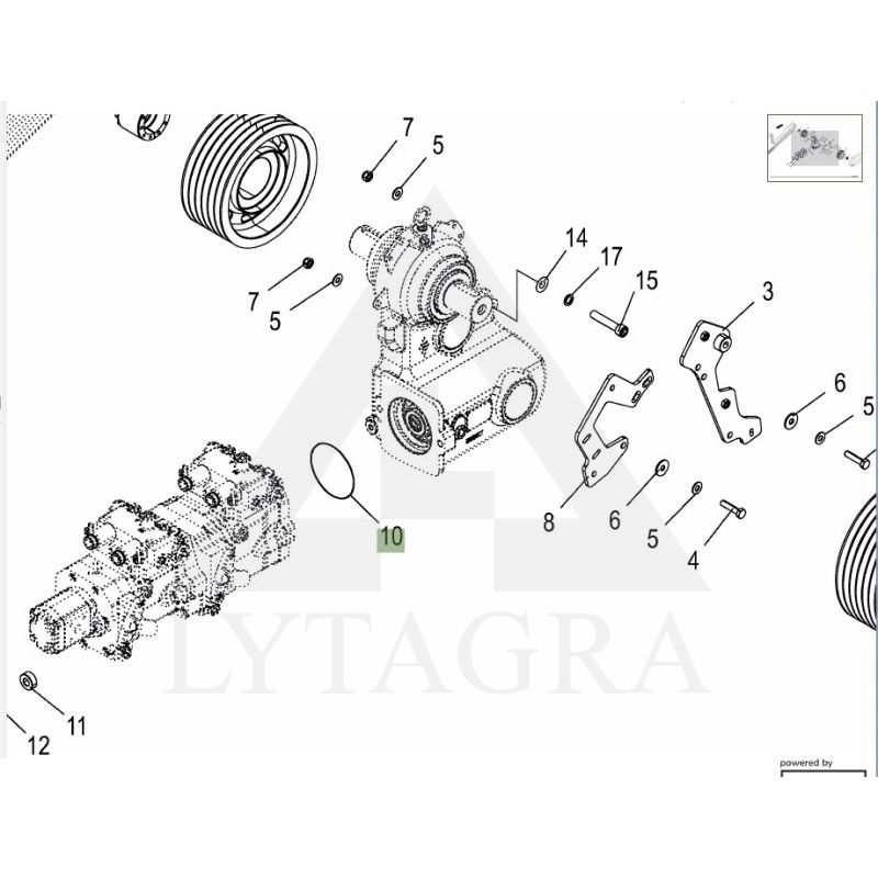 9376100 SANDARINIMO ŽIEDAS 126,72X1,78
