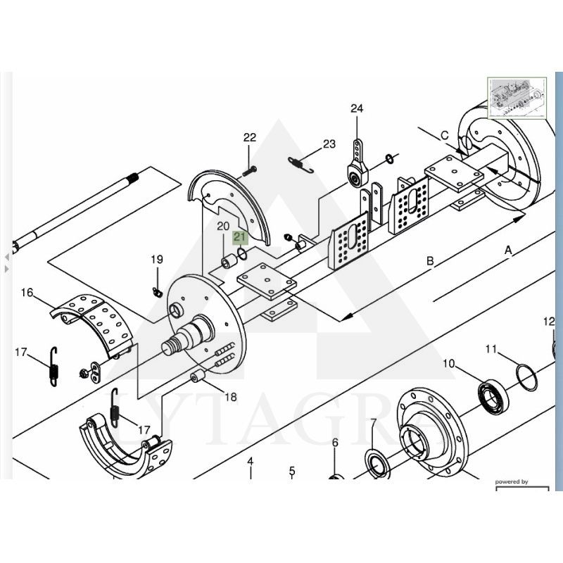 9375590 SANDARINIMO ŽIEDAS 41,23X3,53