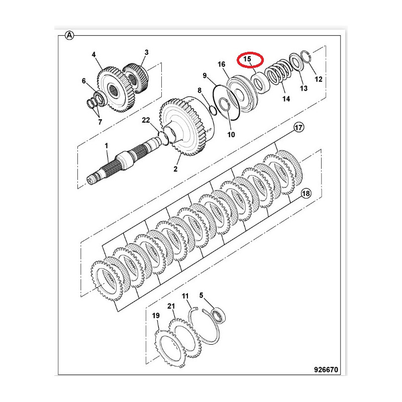 331/16558 APSAUGINIS ŽIEDAS