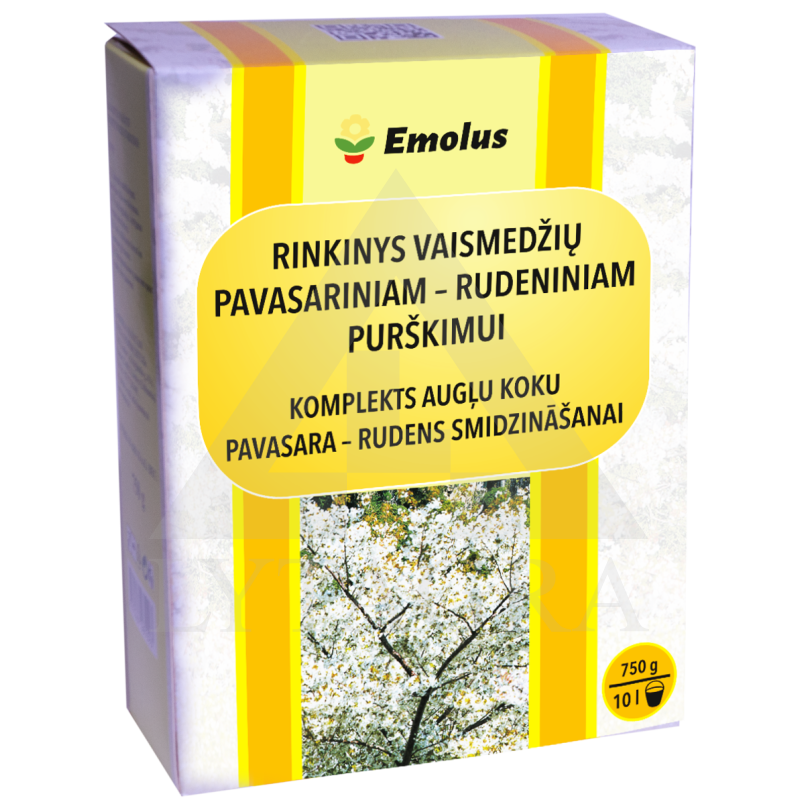Rinkinys vaismedžių pavasariniam-rudeniniam  purškimui 750g