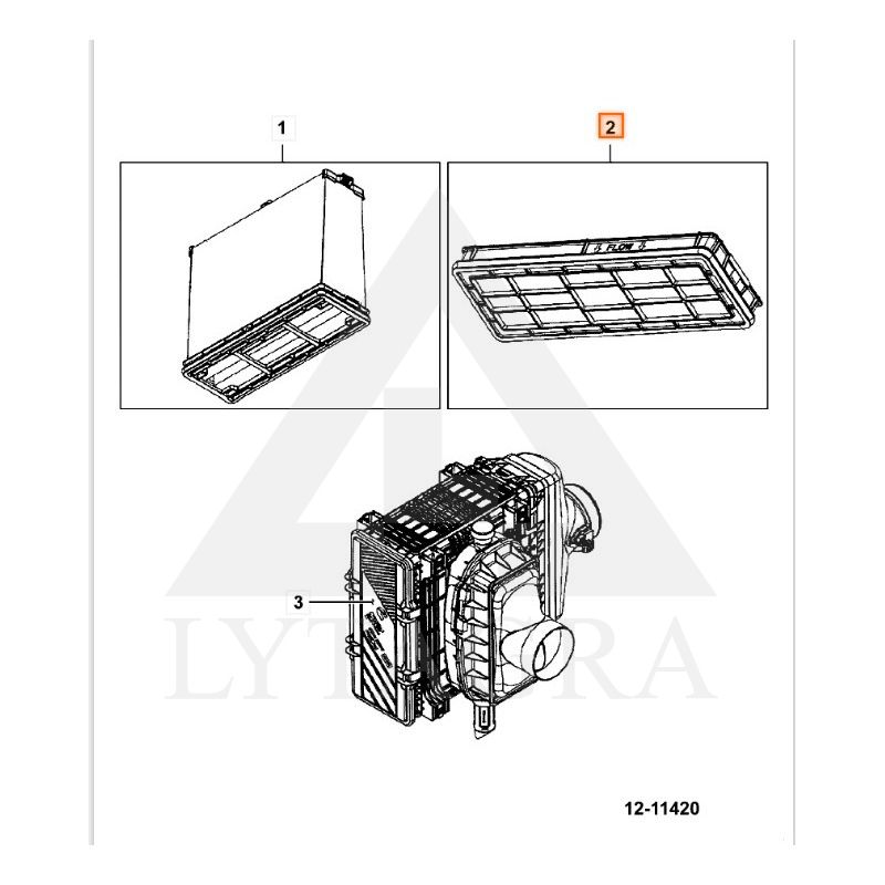 333/E3686 ORO FILTRAS