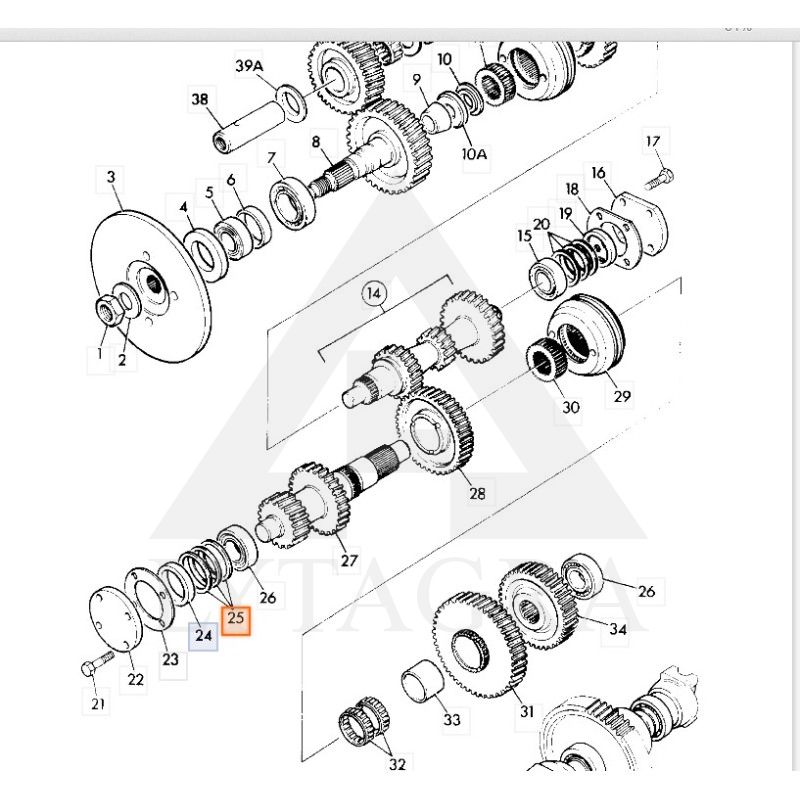 40/303518 REGULIAVIMO TARPIKLIŲ KOMPL.