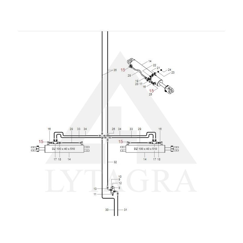 00100180 HIDR. SUJUNGIMAS