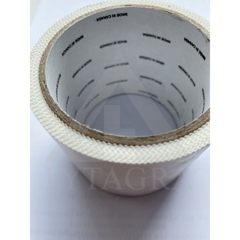 Lipni balta juostelė šienainio pažeidimams užklijuoti 75 mm x 10 mm