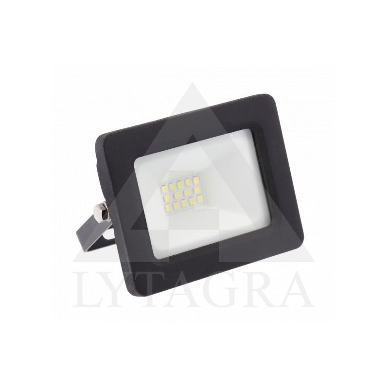 LED ŠVIESTUVAS 10W/JUODAS/IP65/4000K/G-TECH