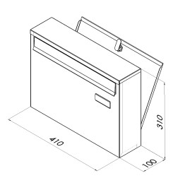PAŠTO DĖŽUTĖ PD920 RUDA