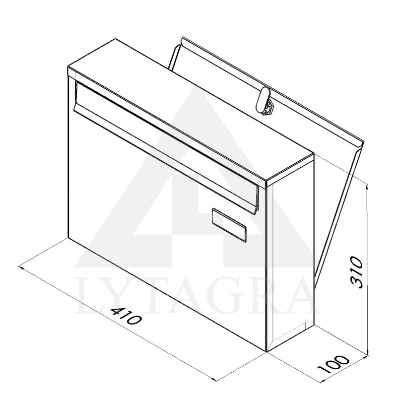 PAŠTO DĖŽUTĖ PD920 RUDA