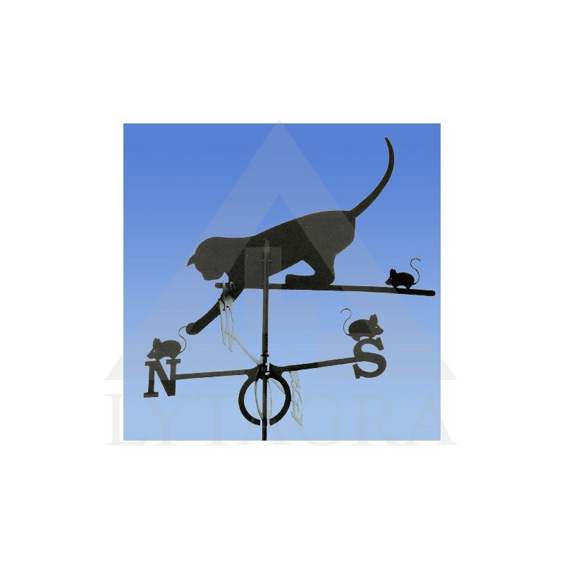 VĖJARODIS "KATINAS" JUODAS