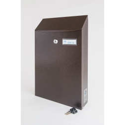 Pašto dėžutė GLORI PD 950, 380 x 250 x 70 mm. vario spalvos