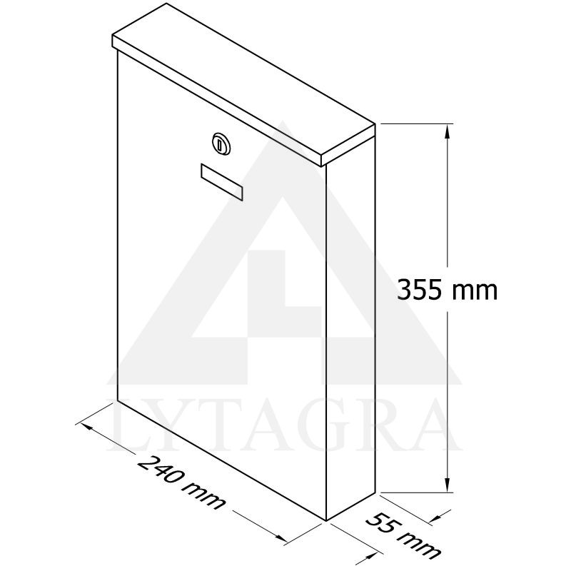 PAŠTO DĖŽUTĖ  PD955 PILKOS SP.