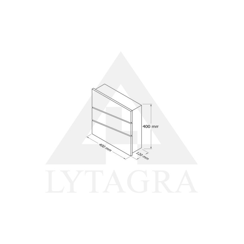 PAŠTO DĖŽUTĖ PD970 JUODA