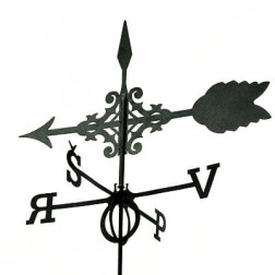 Vėjarodis FIGŪRINIS juodas 510x770 mm.