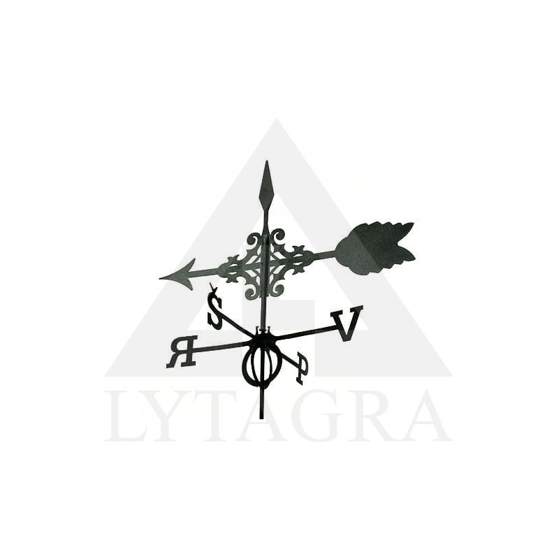 2VEP60309050 VĖJARODIS FIGŪRINIS  JUODAS