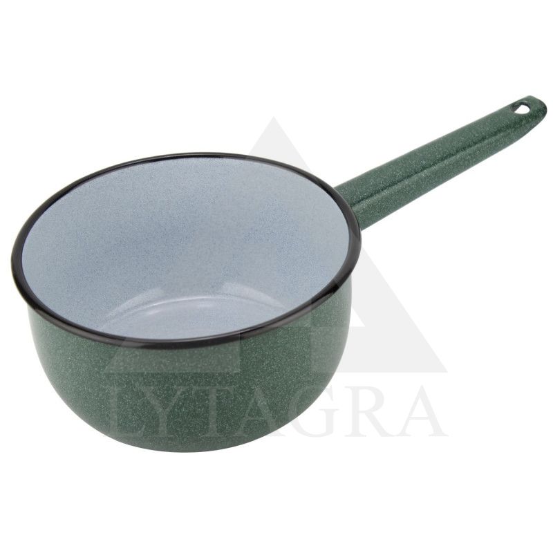 KAUŠAS EMAL. 16CM 1,6L GREEN