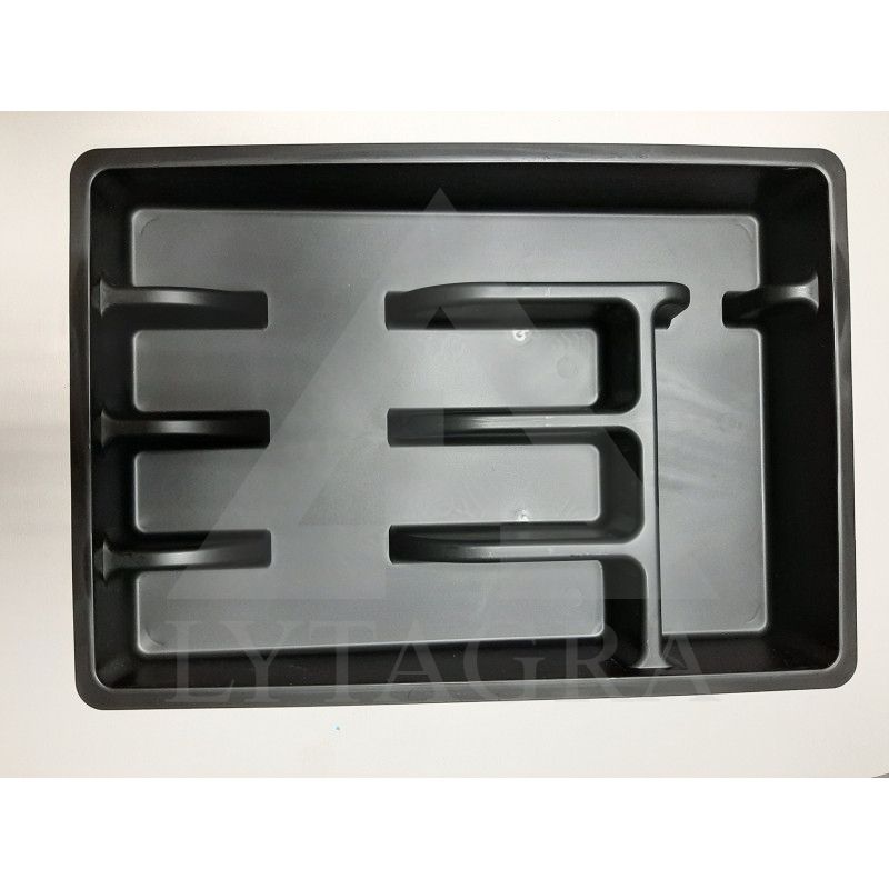 DĖKLAS STALO ĮRANKIAMS PLAST. 36 25,5 5,5CM 1515