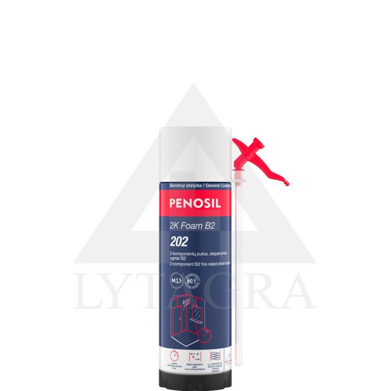PENOSIL 2K Foam B2 202 dvikomponentės sandarinimo putos 400ml